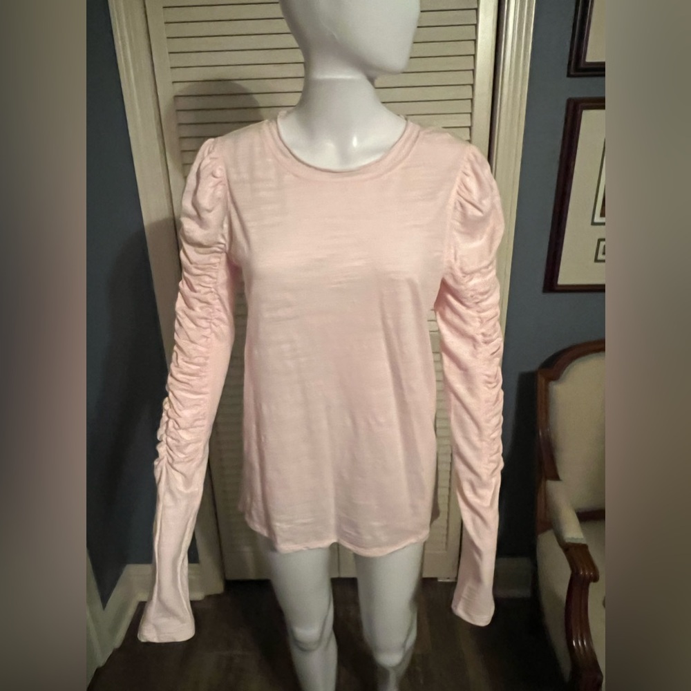 Free People Softest Pink long sleeve shirt. New with tags.